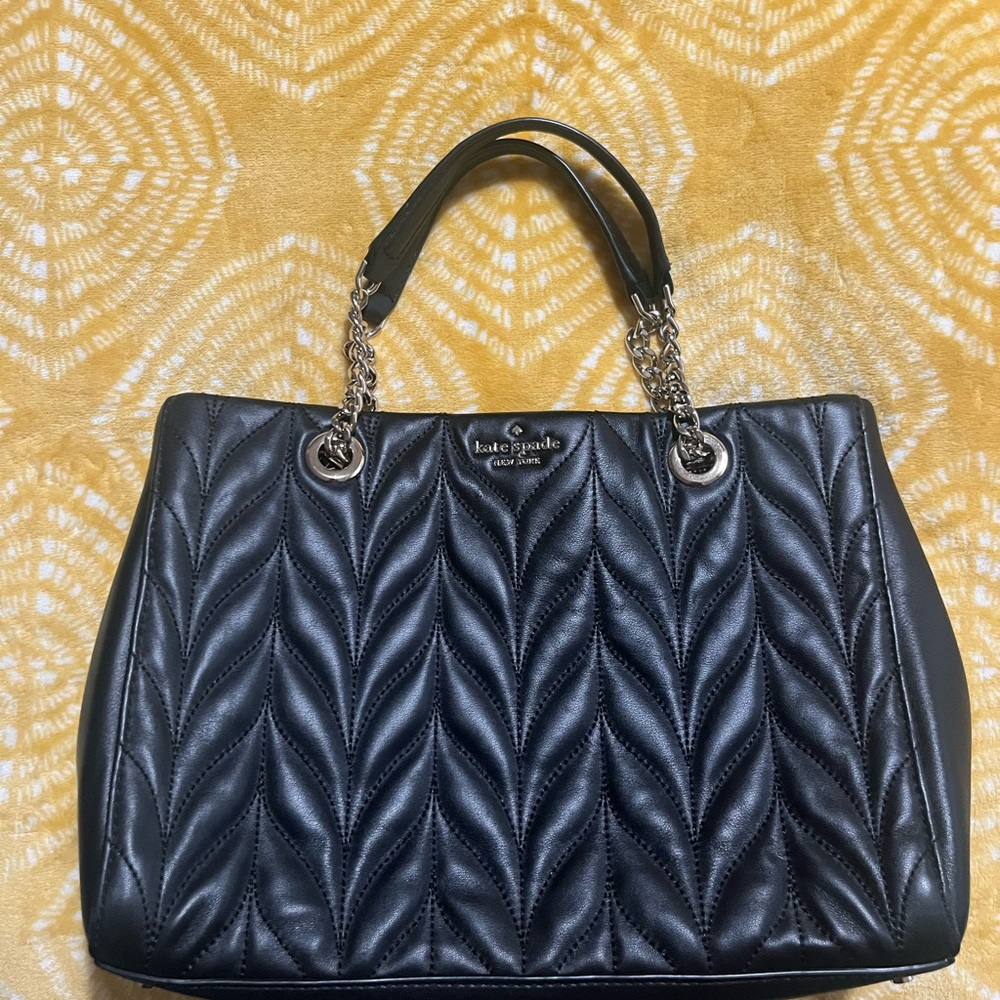 Kate Spade Black Quilted Women's Bag